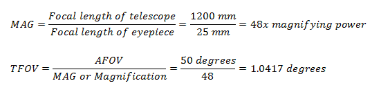 Astronomy Formulas Explained with Sample Equations – Telescope School