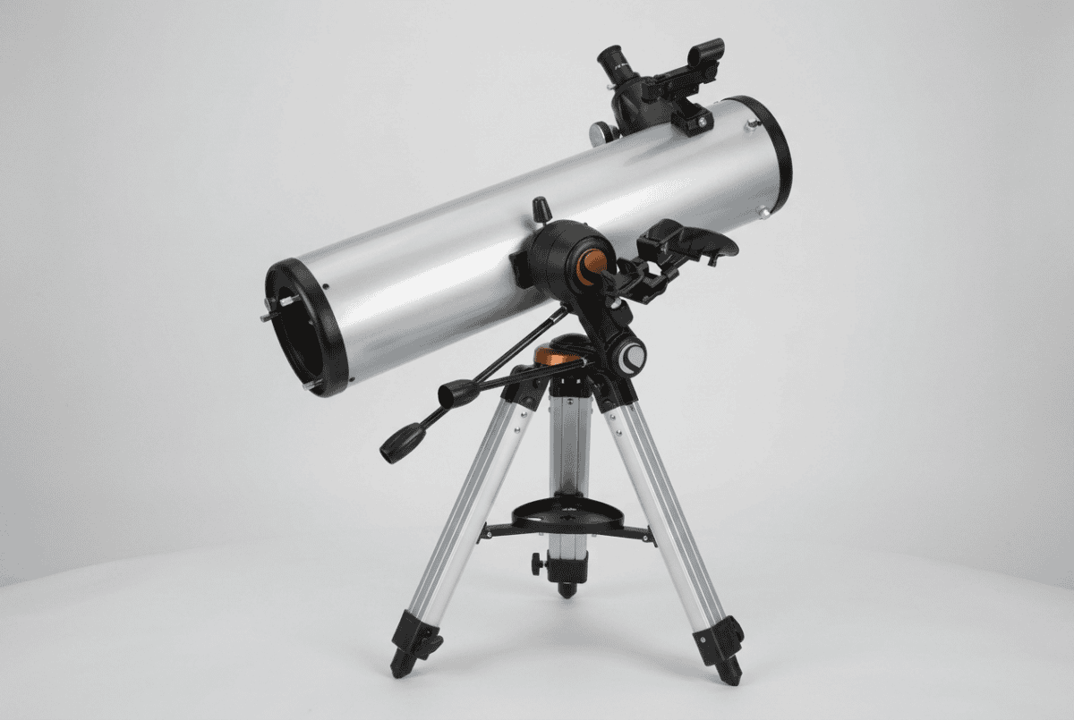 Celestron StarSense Explorer DX 130AZ reflector telescope on its alt-azimuth mount