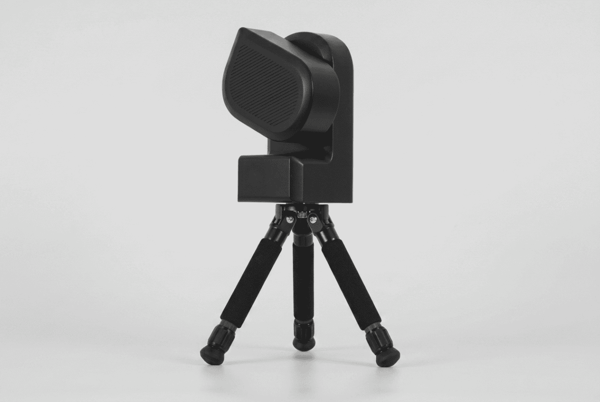 ZWO Seestar S50 all-in-one smart telescope on a tripod